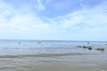 Beach and sea at Huahin