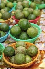 Fresh lemon in the market.