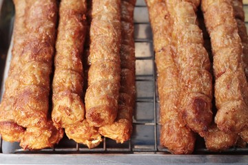 Deep Fried Crab meat roll (Hoi Jo).