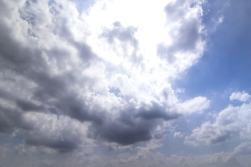 Fototapeta premium Rainy clouds