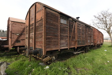 Fototapeta na wymiar Nostalgic railways and vagons