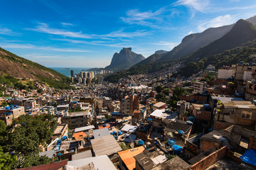 Rocinha is the Largest Favela in Brazil and Has Over 70,000 Inhabitants and is Located in Rio de Janeiro City
