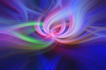 Digital abstract twirl background