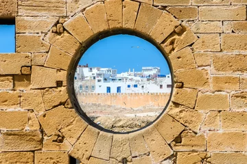 Rolgordijnen views to maritime town of essaouira, morocco © jon_chica
