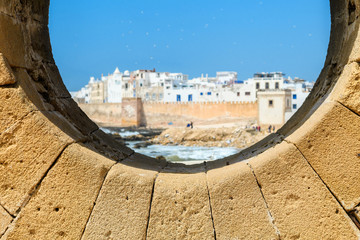 views to maritime town of essaouira, morocco