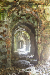  Ruins  inside the fort Tarakanivsky