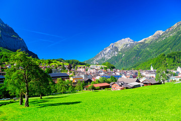 Fototapeta na wymiar Glasrus, Schweiz