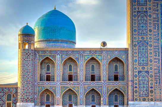 Tilya Kori madrasah, Registan, Samarkand