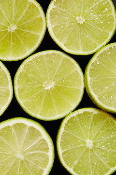 Slices of lime