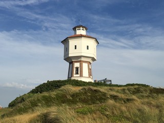 Fototapeta na wymiar Wasserturm Insel Langeoog