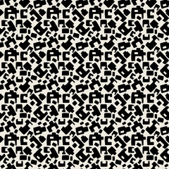 Seamless brushpen textile doodle pattern grunge texture