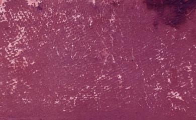 Pink color damaged paper book cover.