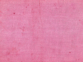 Pink color dirty canvas surface.