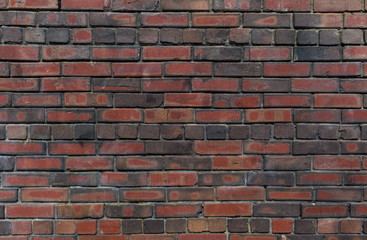 Alte Ziegelsteinmauer