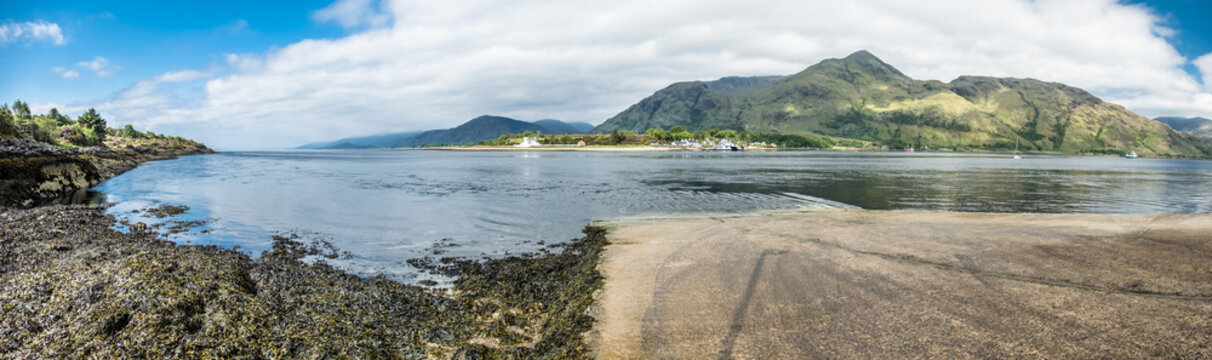 Corran ferry is connecting Ardnamurchan with Lochaber