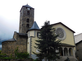 Fototapeta premium Church Andorra Europe