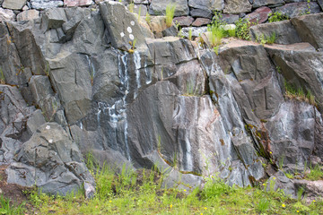 Hintergrund Felswand