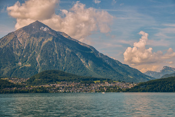 Landscape in Switzerland in June 2017