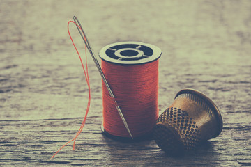 Sewing equipment, tools