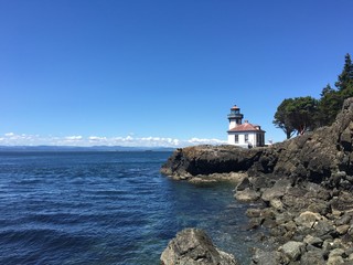 Fototapeta na wymiar Ocean Lighthouse