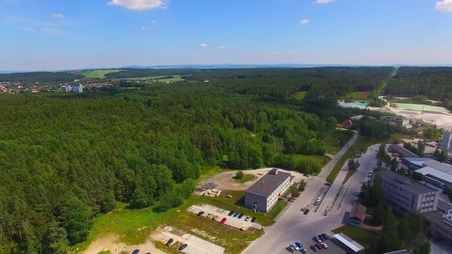 Kaznejov Factory for production of clay, kaolin and grog products with largest quarry of its kind in Czech Republic and Europe. 