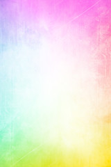 Abstract rainbow painting background
