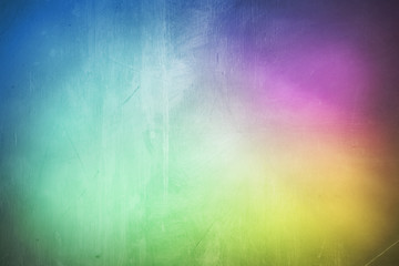 Abstract rainbow painting background