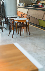 Restaurant interior,new,urban
