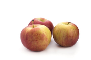 Fototapeta na wymiar Apples on a white background