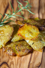 baked smashed potatoes