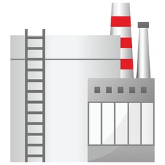 black-and-white icon of a plant 