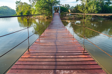 Obraz premium Suspension bridge