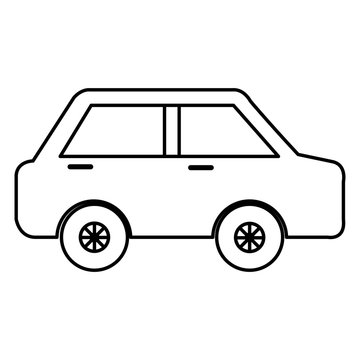 car sedan isolated icon vector illustration design