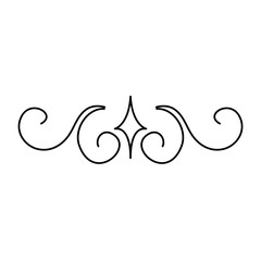 Elegant Victorian style design vector illustration design