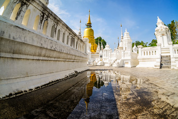 Wat Saundok temple in Chiangmai, Thailand.
