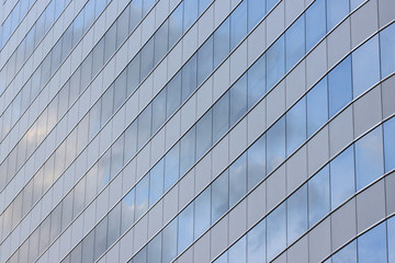 Obraz premium glass wall of a skyscraper.