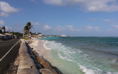 beach in san Andr&eacute;s Island, colombia