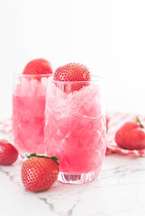 fresh strawberry smoothie