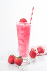 fresh strawberry smoothie