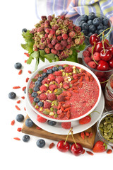 Dietary smoothies with berries