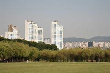 Obraz premium Korea seoul city park 