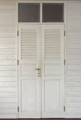 the door ,wall,wooden,architecture,former times ,shape thai ancient ,ancient 