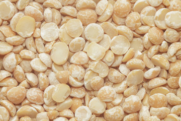 Dried peas closeup background