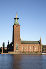 City Hall in Stockholm; Sweden