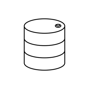 data disk storage icon over white background vector illustration