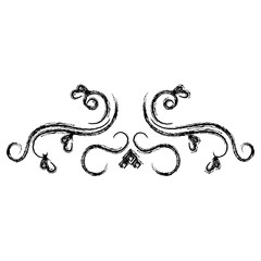 Elegant Victorian style design vector illustration design
