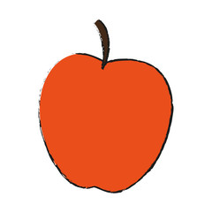 Refreshing vegetable tomato icon vector illustration design graphic draw