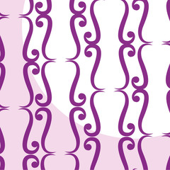 Elegant Victorian style background vector illustration design