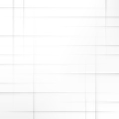 Fototapeta premium Empty white abstract background with horizontal and vertical lines. Paper vector design.