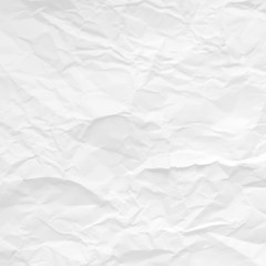 Gray crumpled paper texture design. Vector illustration.